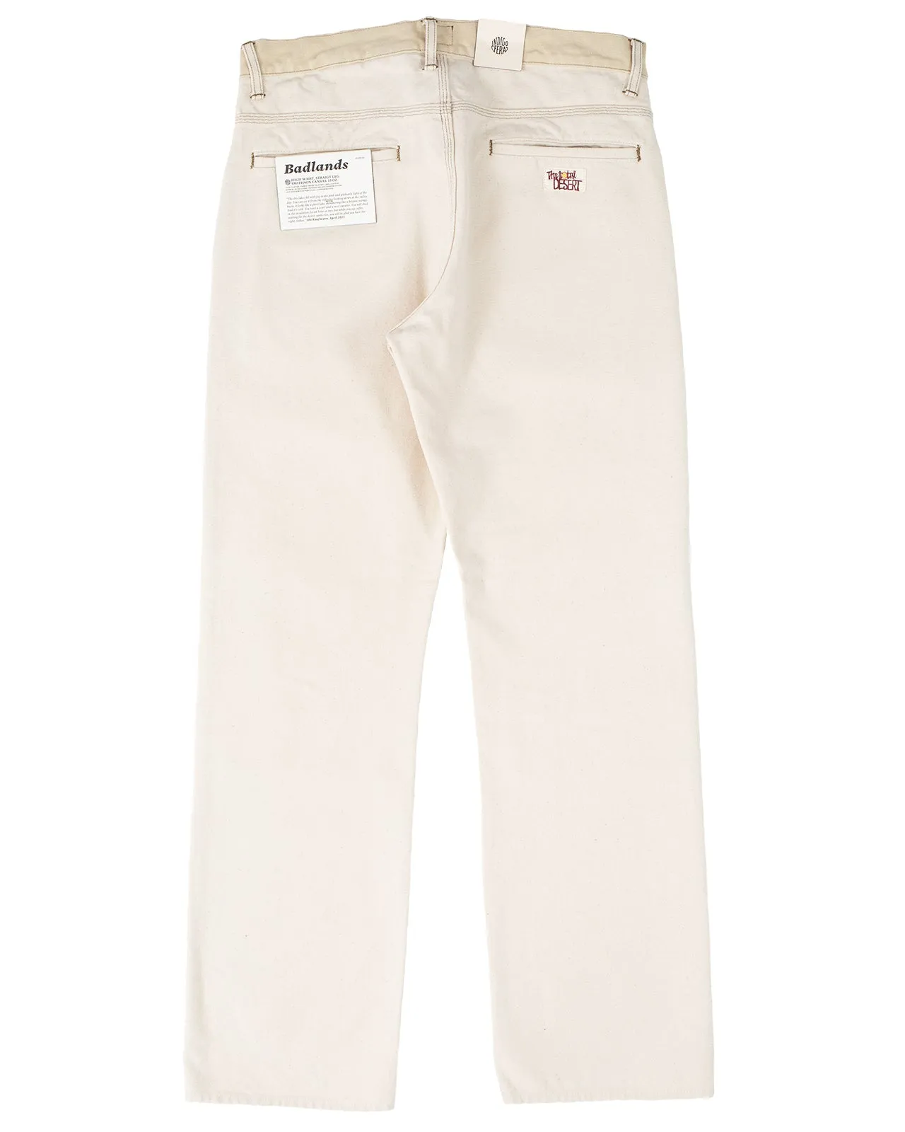Indigofera Badlands Pants, Smithson Canvas, Two-Tone White