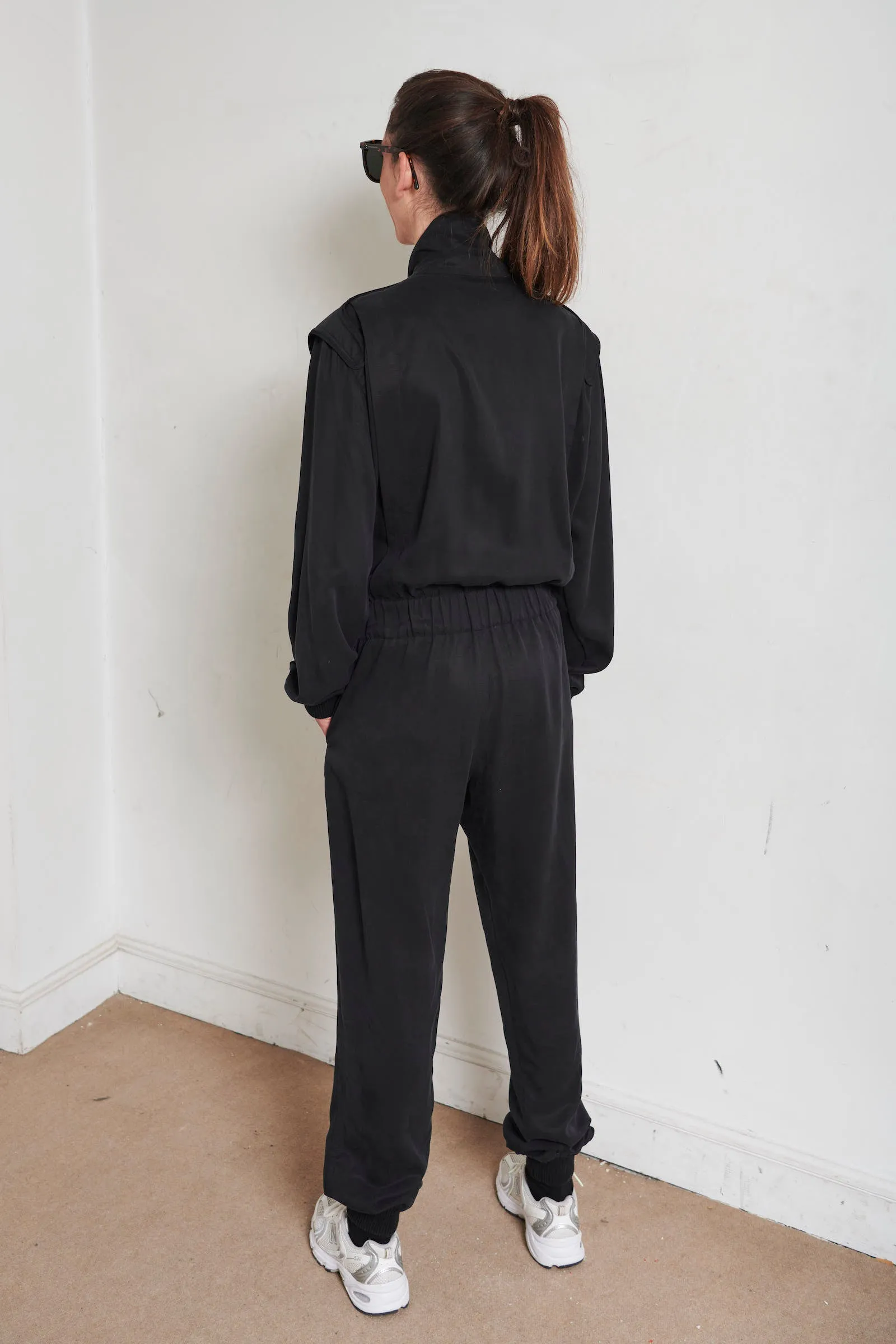 Jim racing jumpsuit - Black