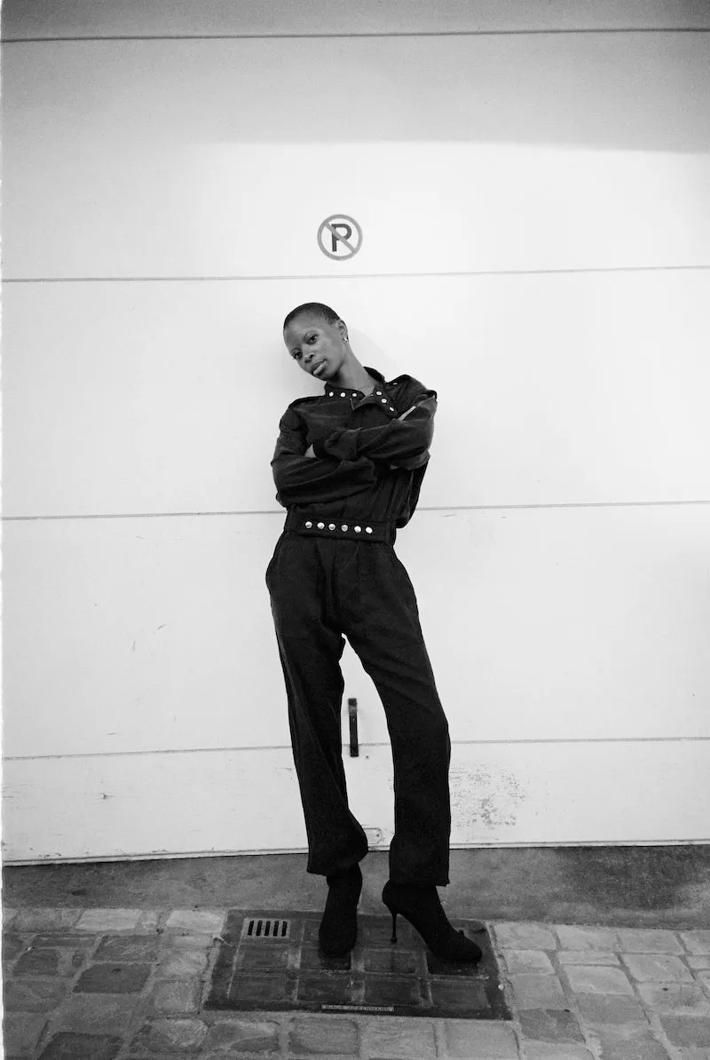 Jim racing jumpsuit - Black