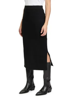 Long Knitted Skirt