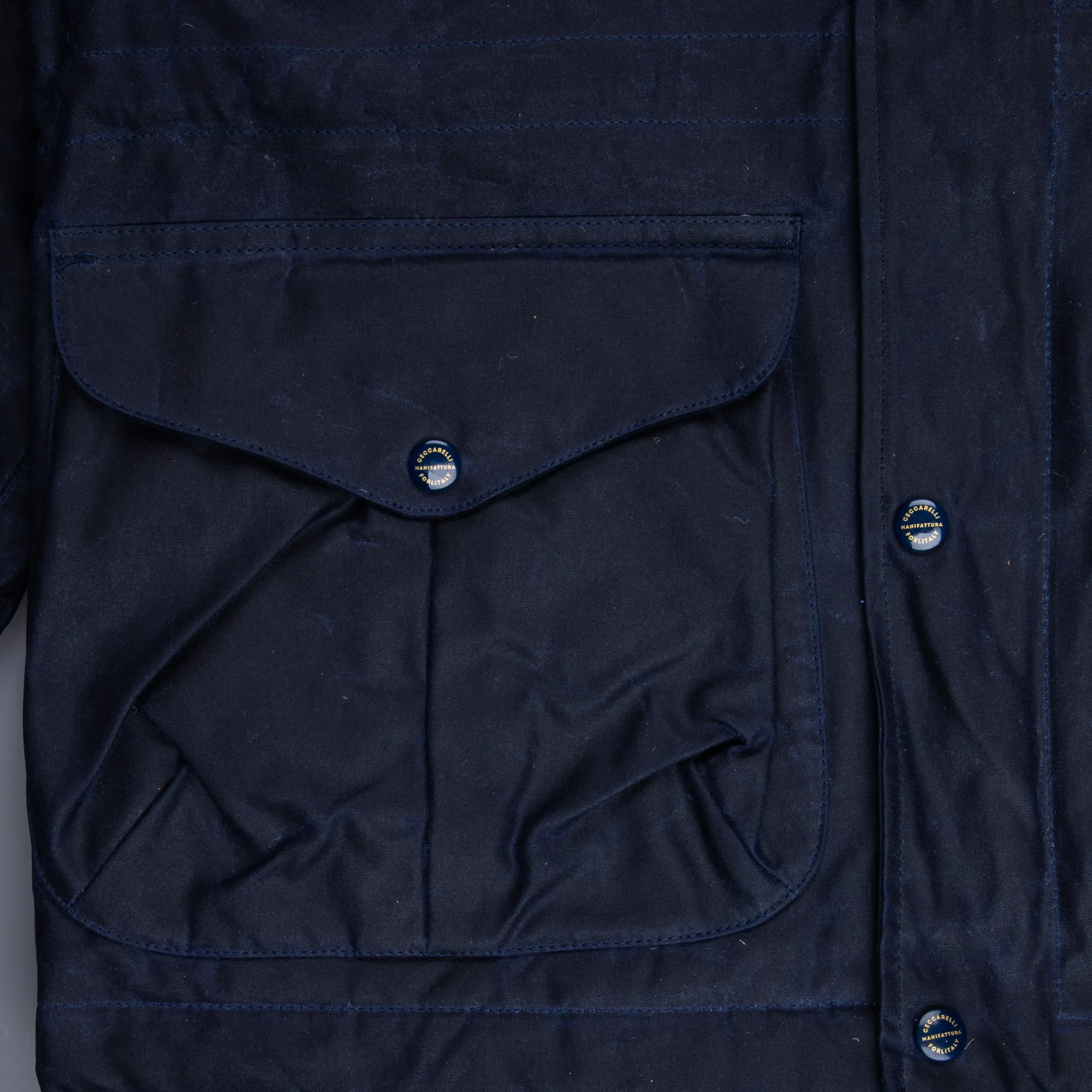 Manifattura Ceccarelli New Fisherman Parka Navy