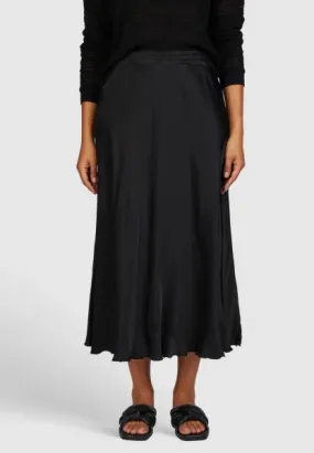 Marc Aurel Viscose satin maxi skirt