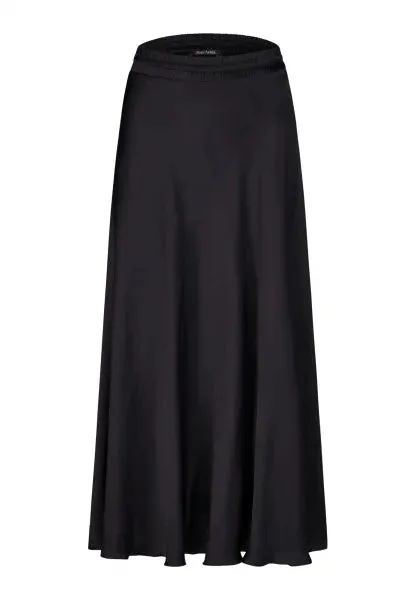 Marc Aurel Viscose satin maxi skirt