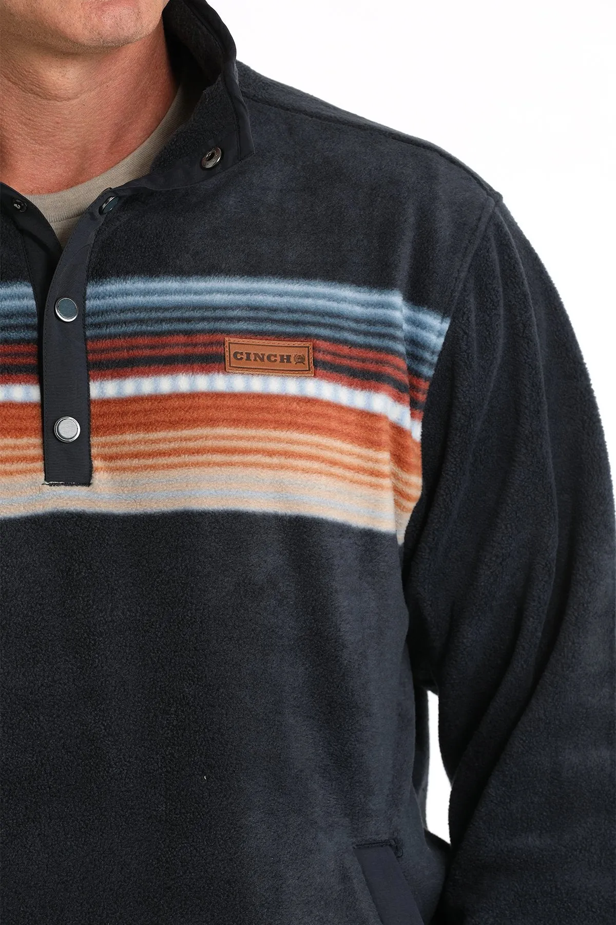Men's Fleece Pullover (Match Boys) - Navy - (MWK1912002)