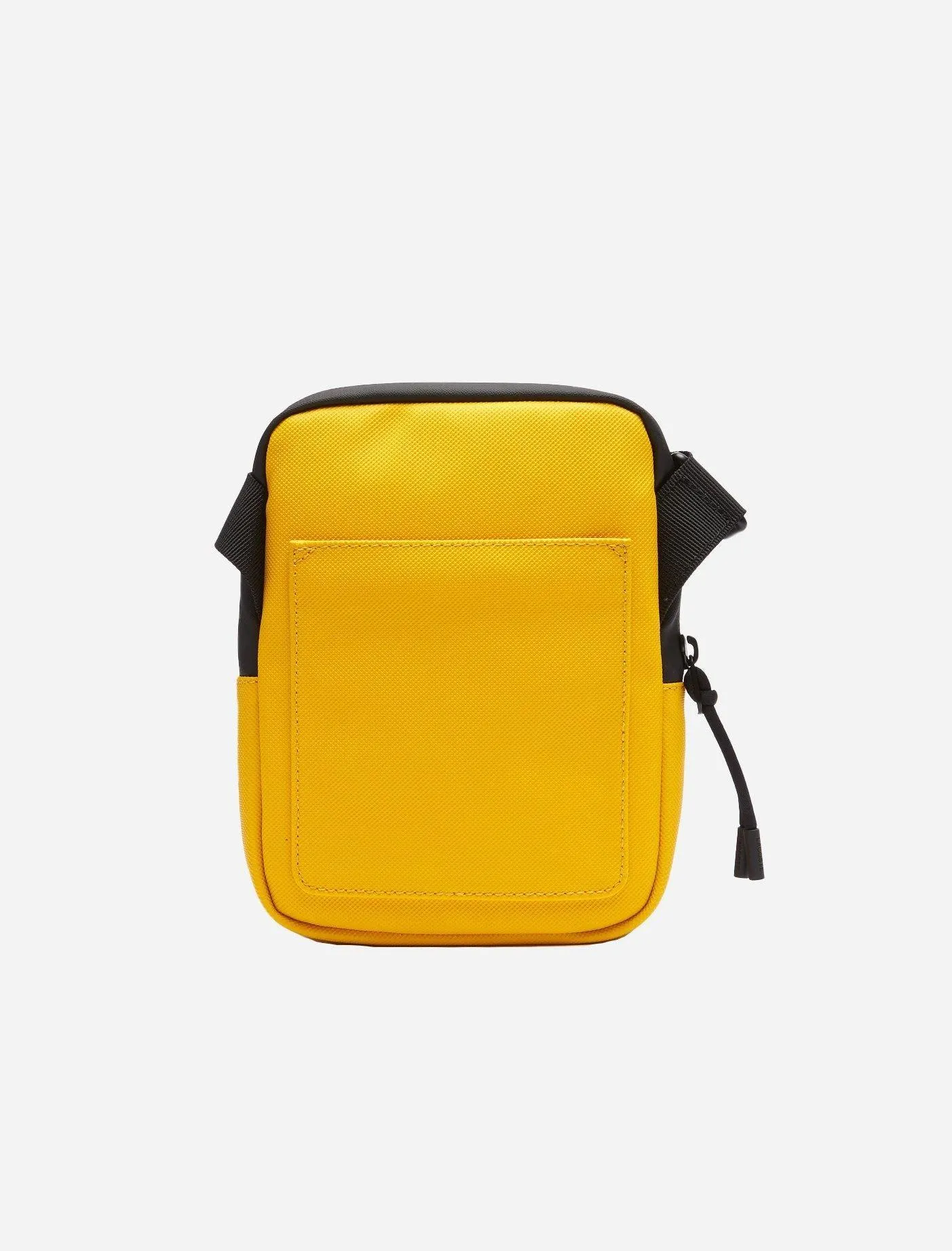 Mens LCST Coated Canvas Small Flat Crossbody Bag