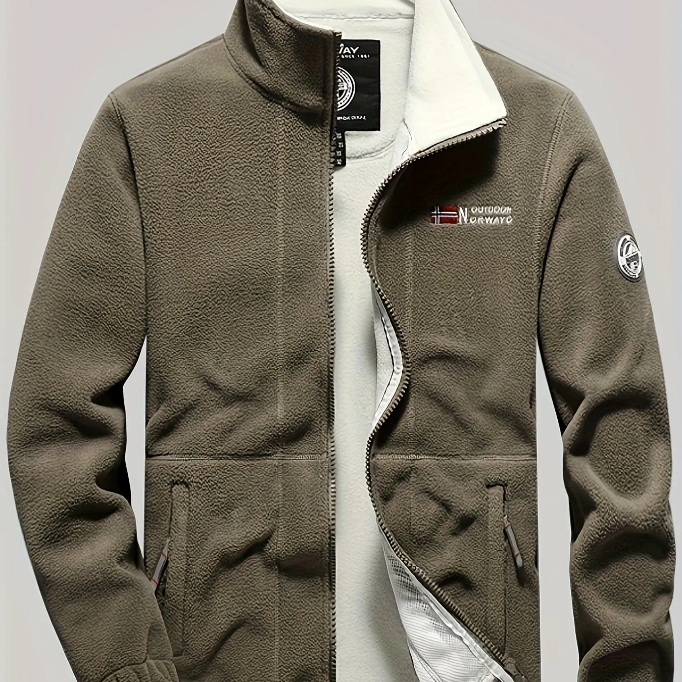 Men's Winter Thermal Fleece Jacket