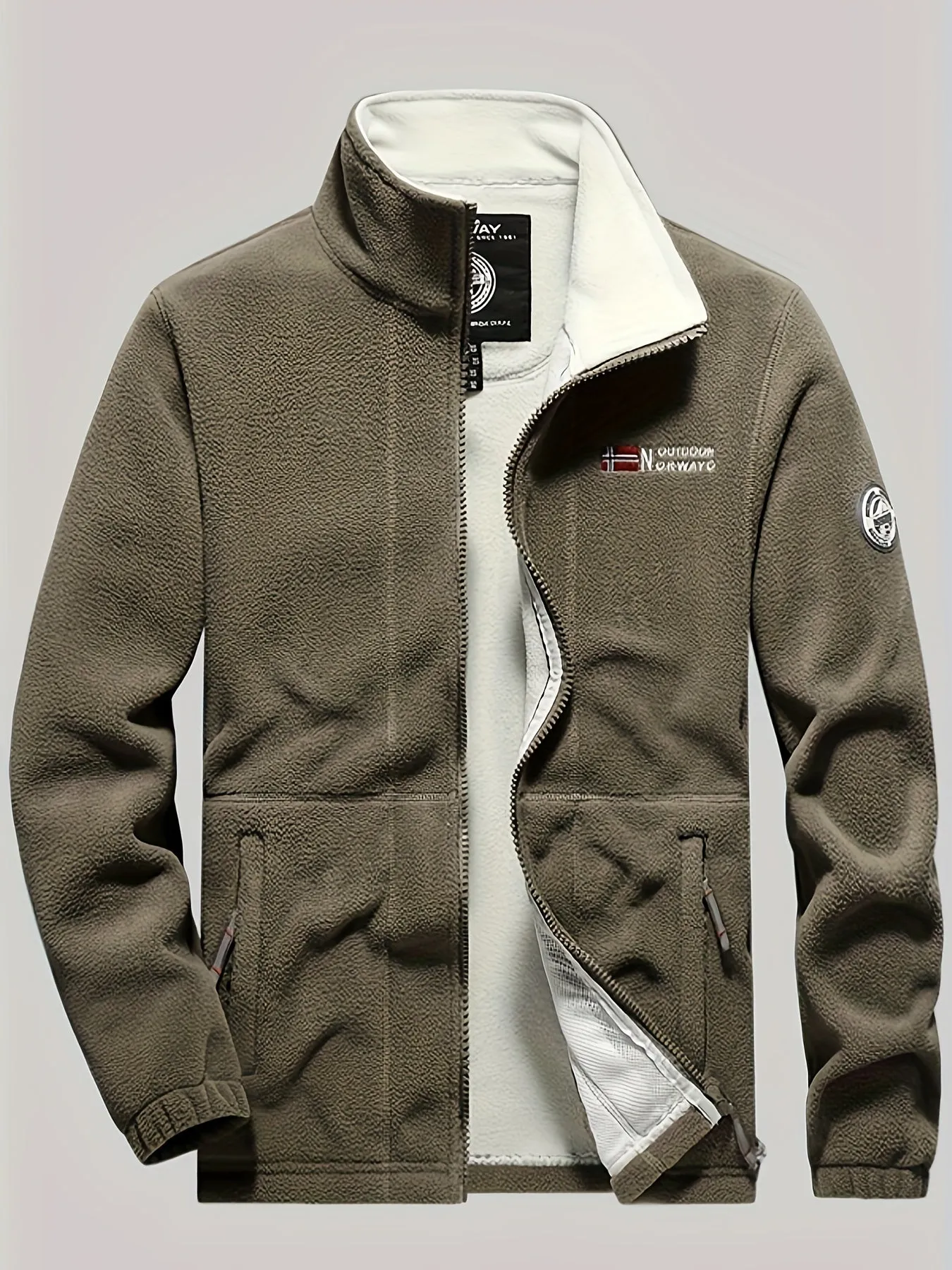 Men's Winter Thermal Fleece Jacket