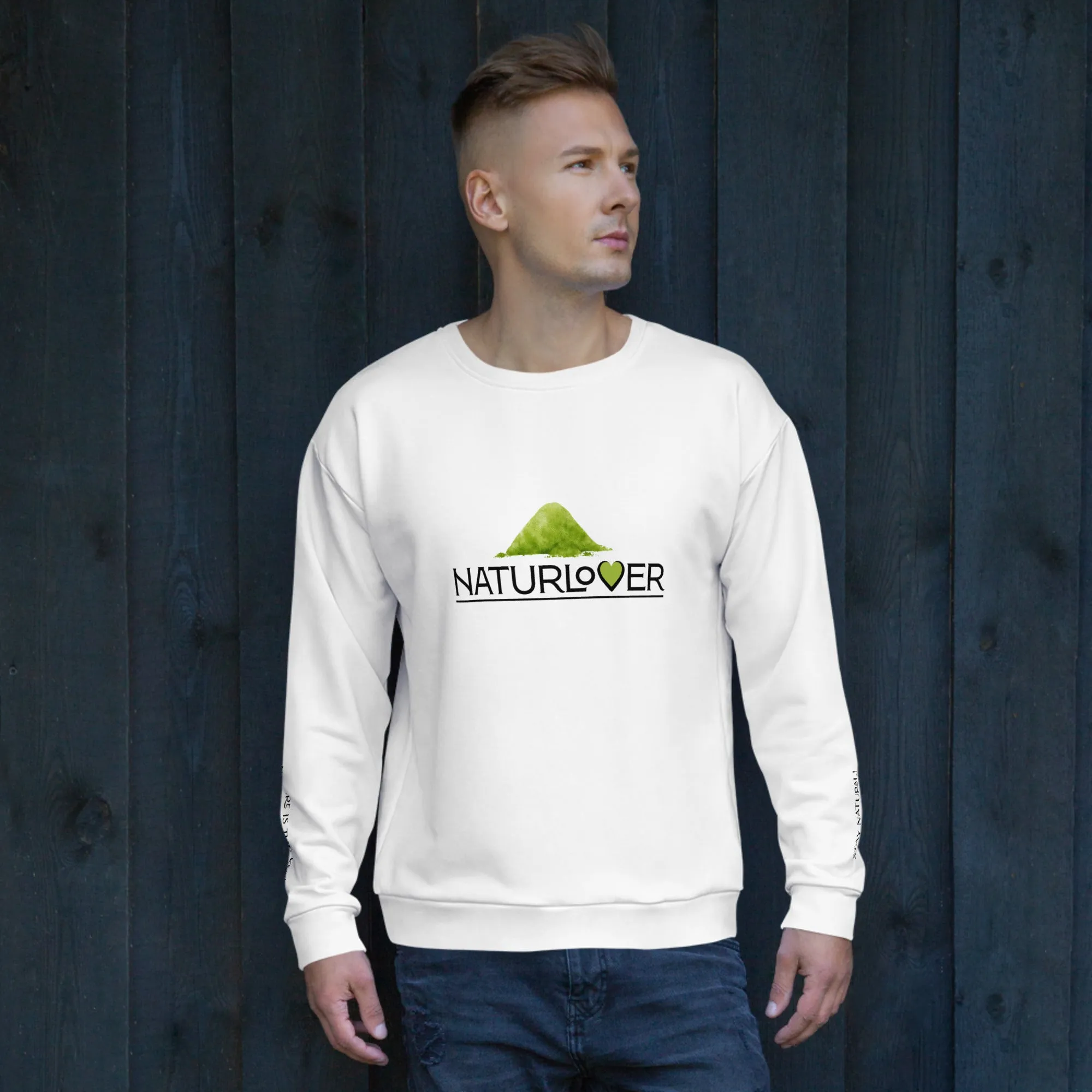 NaturLoVer Recycling Pullover SPECIAL Edition, Winterwhite