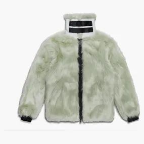 Nike X Ambush Women's Reversible Faux Fur Coat Jade Horizon/black