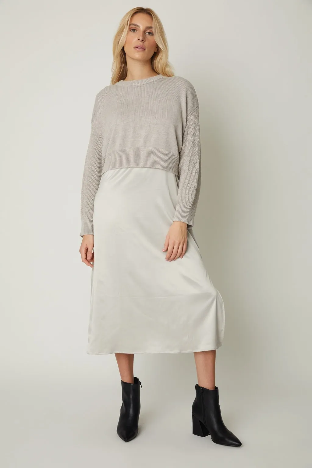 Pewter Twofer Willow Dress