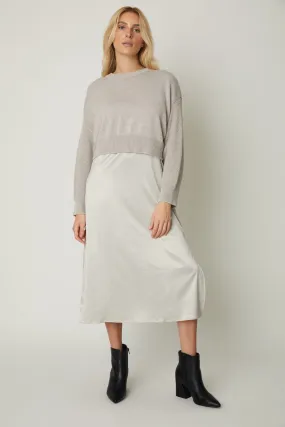 Pewter Twofer Willow Dress