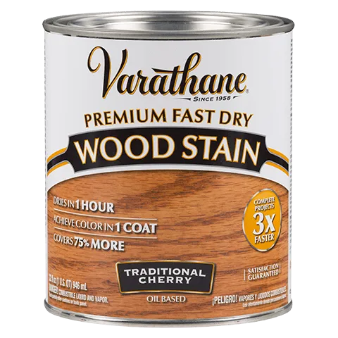 QT Fast Dry - Stain Traditional Cherry