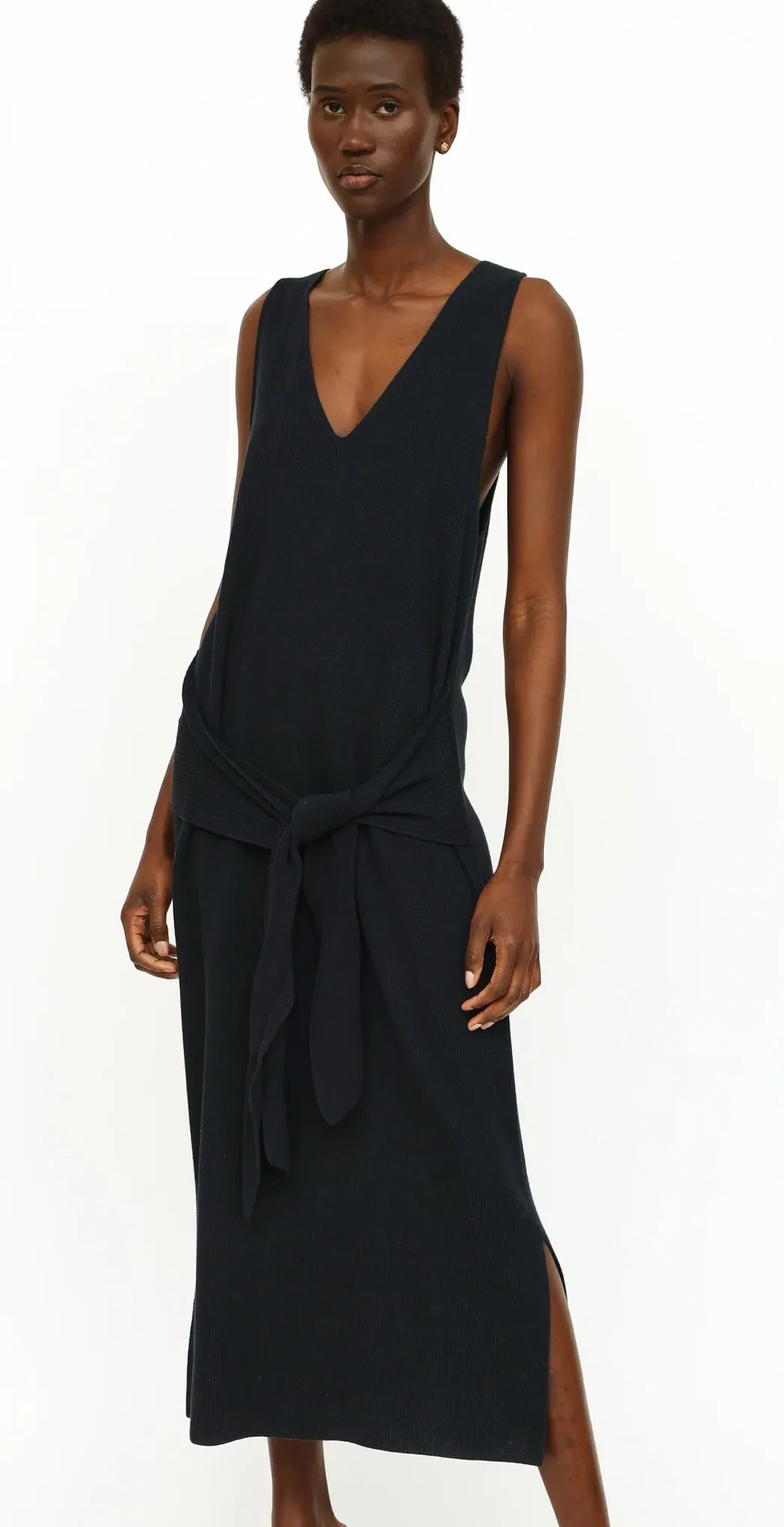 rag & bone Michelle navy jumper sweater dress Size XS ladies