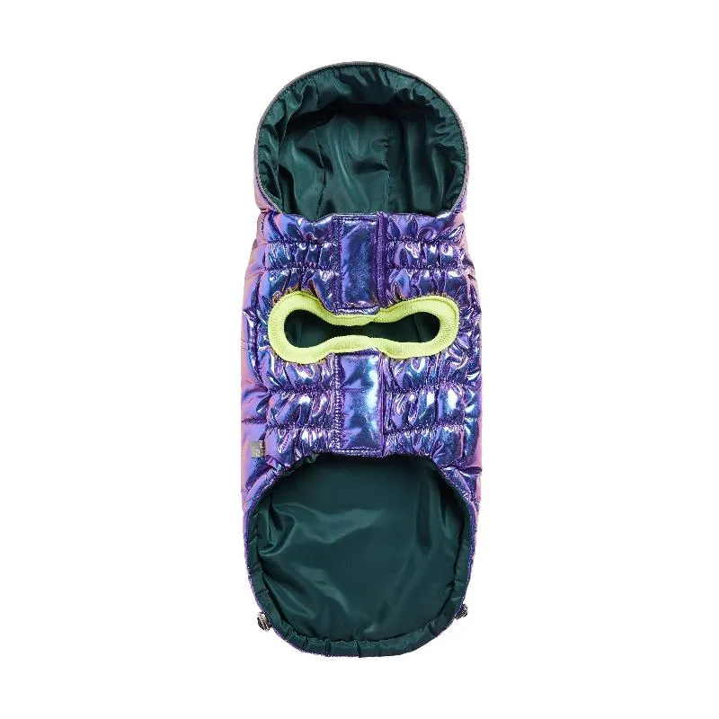 Recycled Dog Parka - Iridescent Purple
