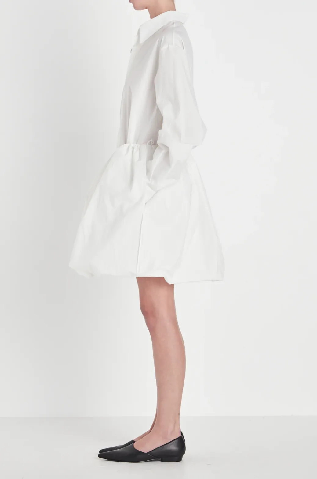 Rory Willam Docherty - Draw Hem Dress White
