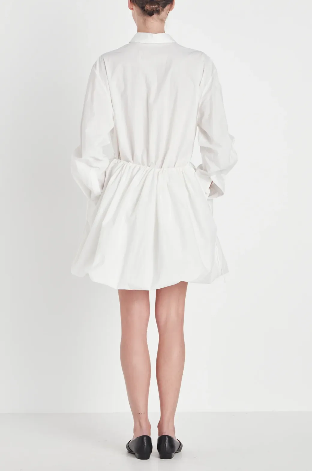 Rory Willam Docherty - Draw Hem Dress White