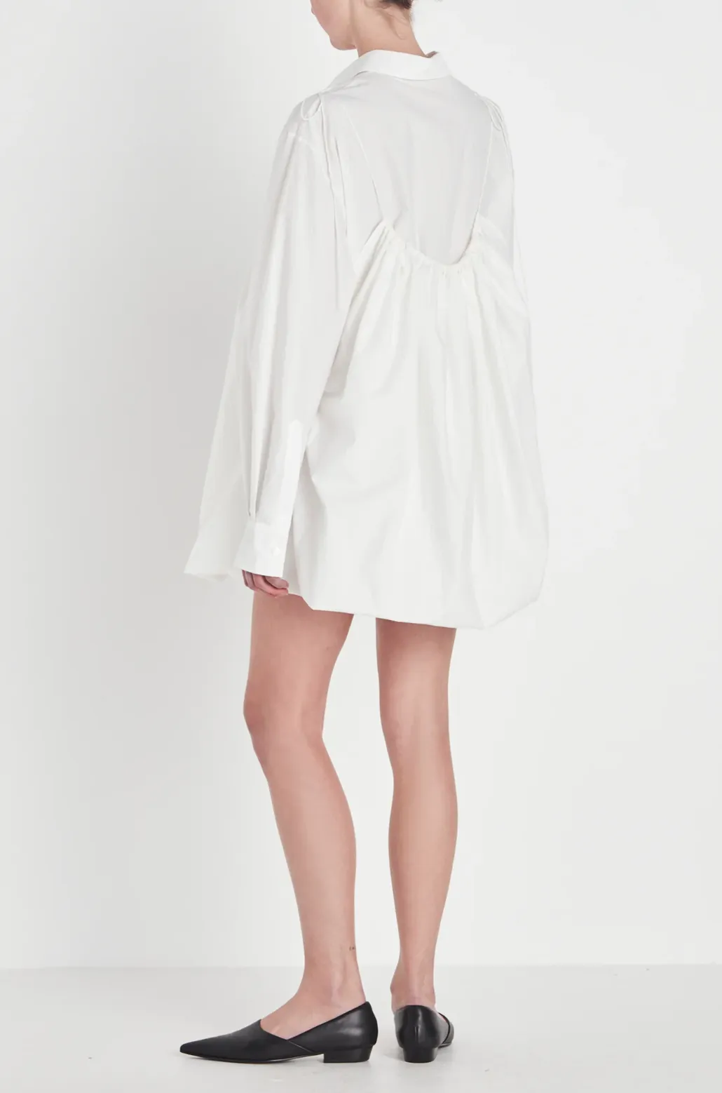 Rory Willam Docherty - Draw Hem Dress White