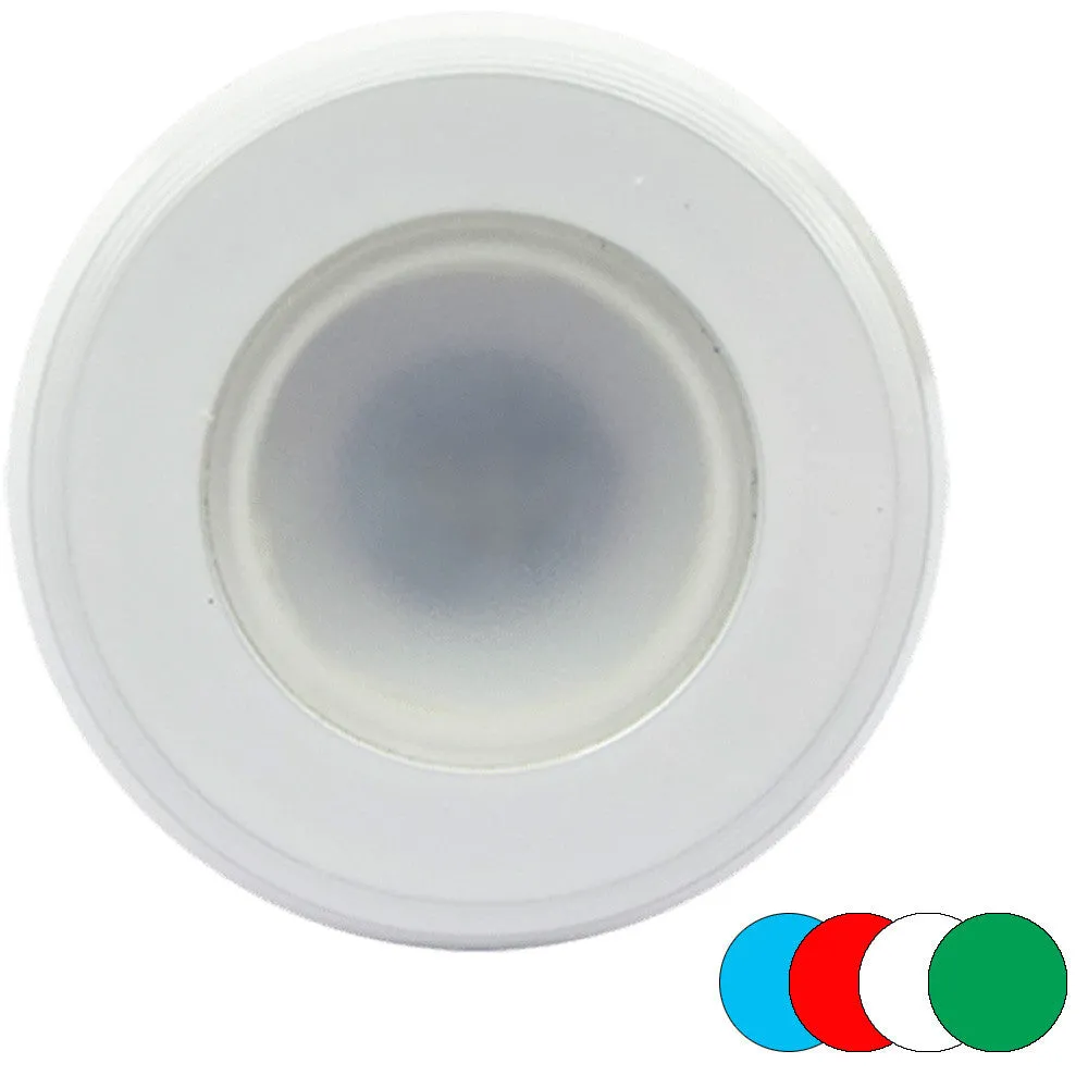 Shadow-Caster Full Color Dimmable Shadow Net Enabled White Powder Coat Finish Down Light - P/N SCM-DL-CC