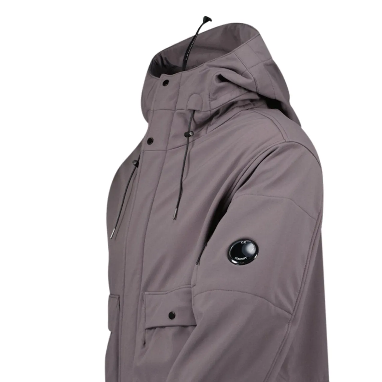 Shell-R Hooded Lens Parka Jacket Boulevard
