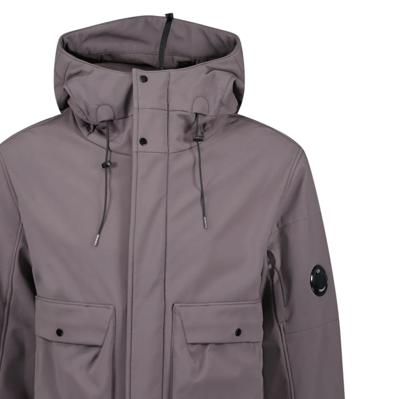 Shell-R Hooded Lens Parka Jacket Boulevard