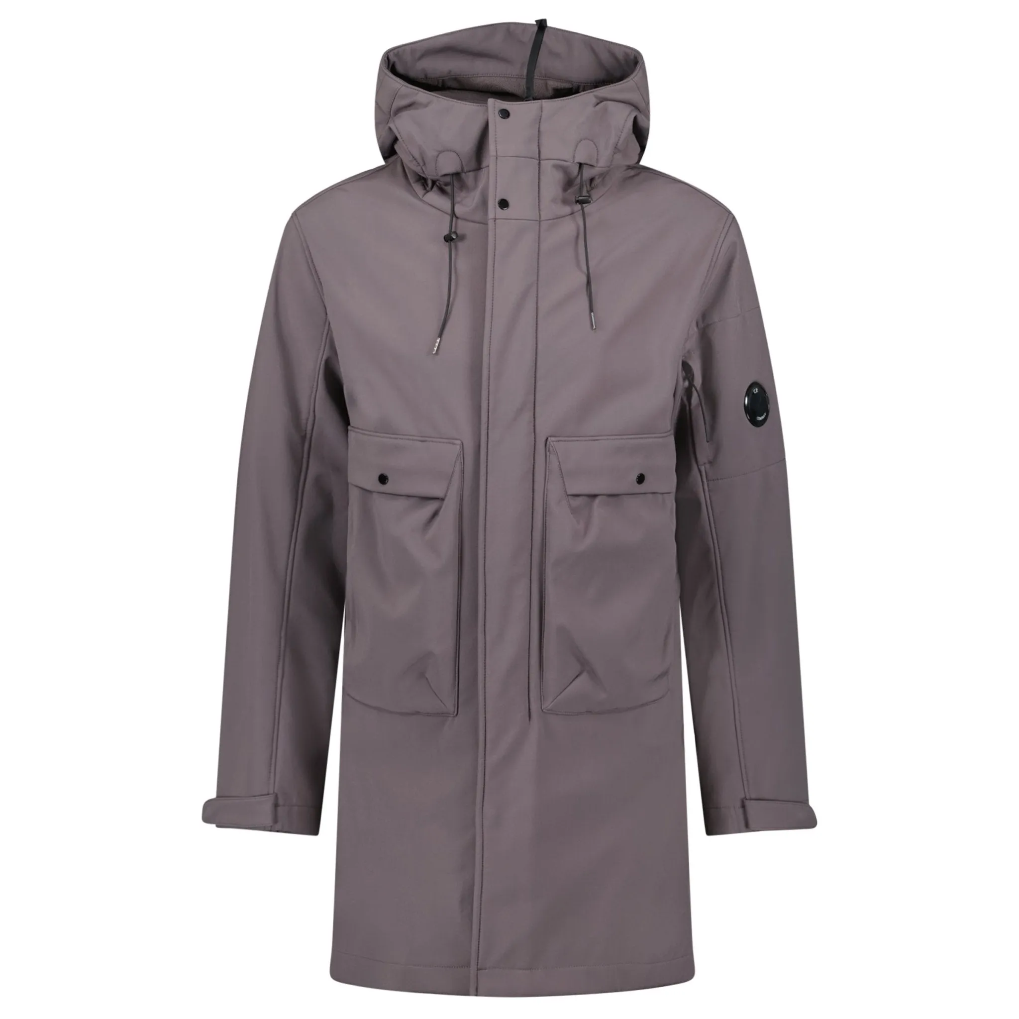 Shell-R Hooded Lens Parka Jacket Boulevard