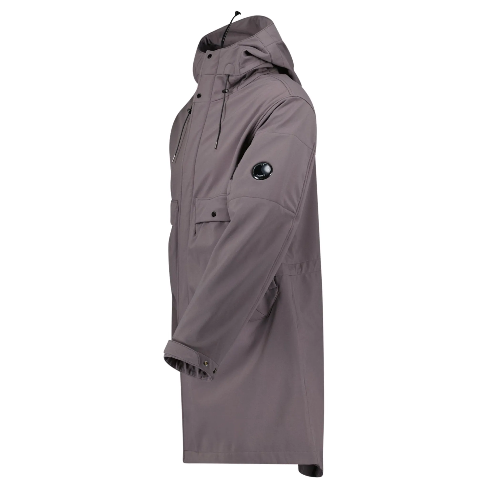 Shell-R Hooded Lens Parka Jacket Boulevard