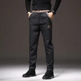 Slim Fit Cargo Denim Pants