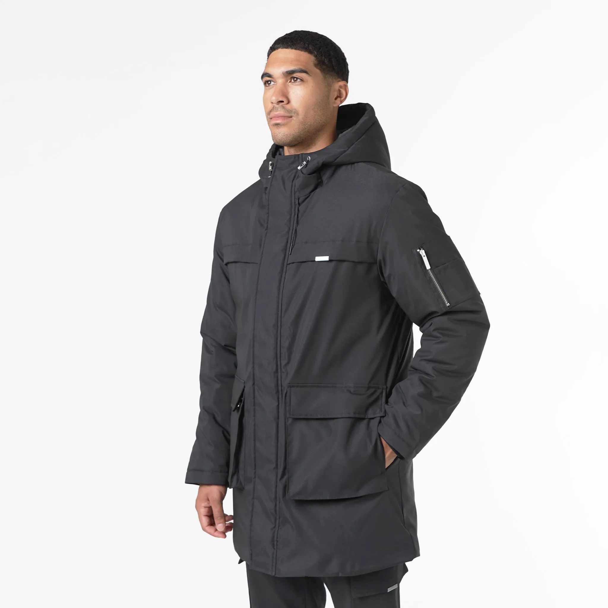 Smart Parka Jacket | Black