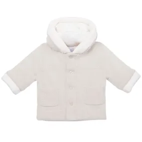 Stone Knitted Pom Pom Jacket