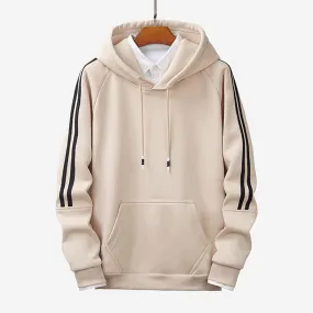 Stripe Stitching Comfortable Guards Hoodies