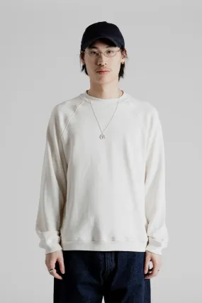 Suvin Sweat Crewneck Pullover - Ecru