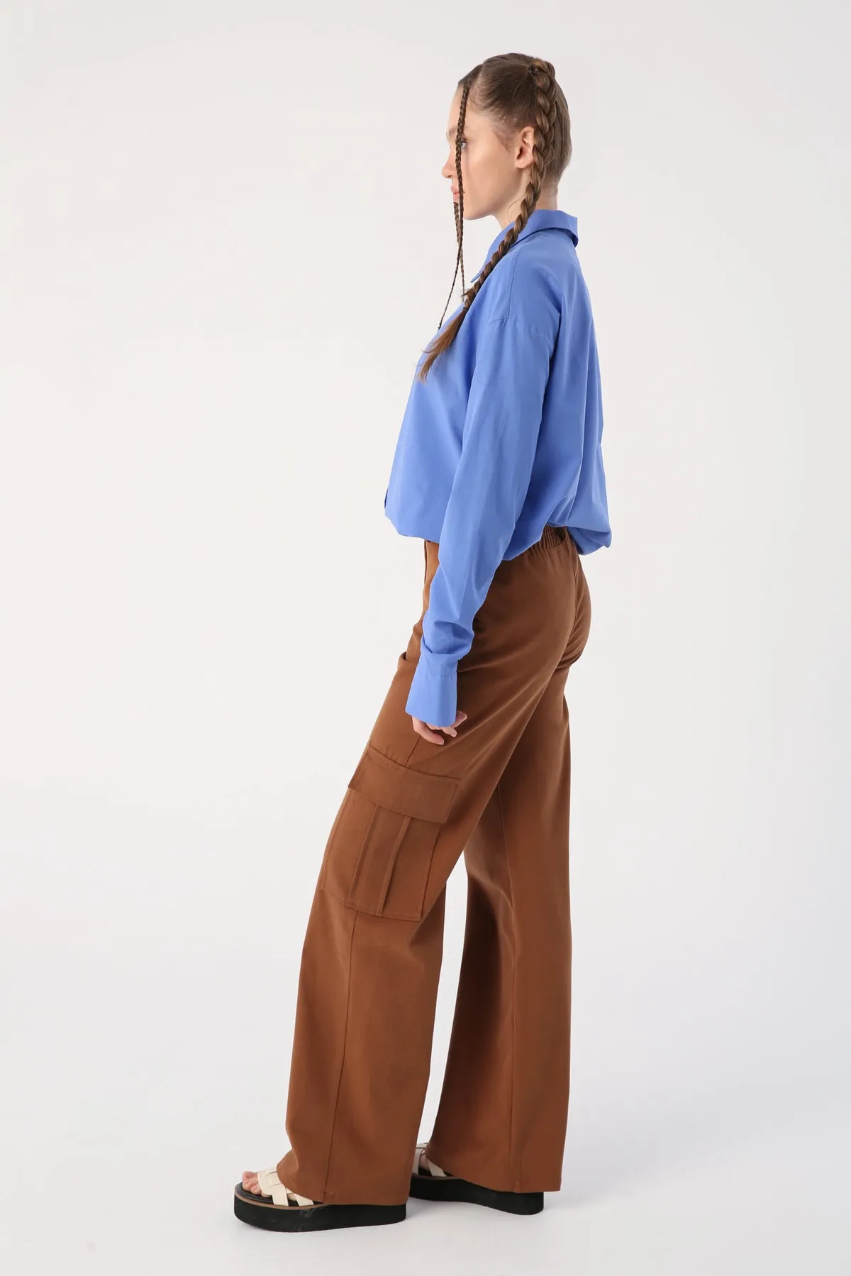 TLD Women Allday Toprak Cargo Pocket Pants - Fasano