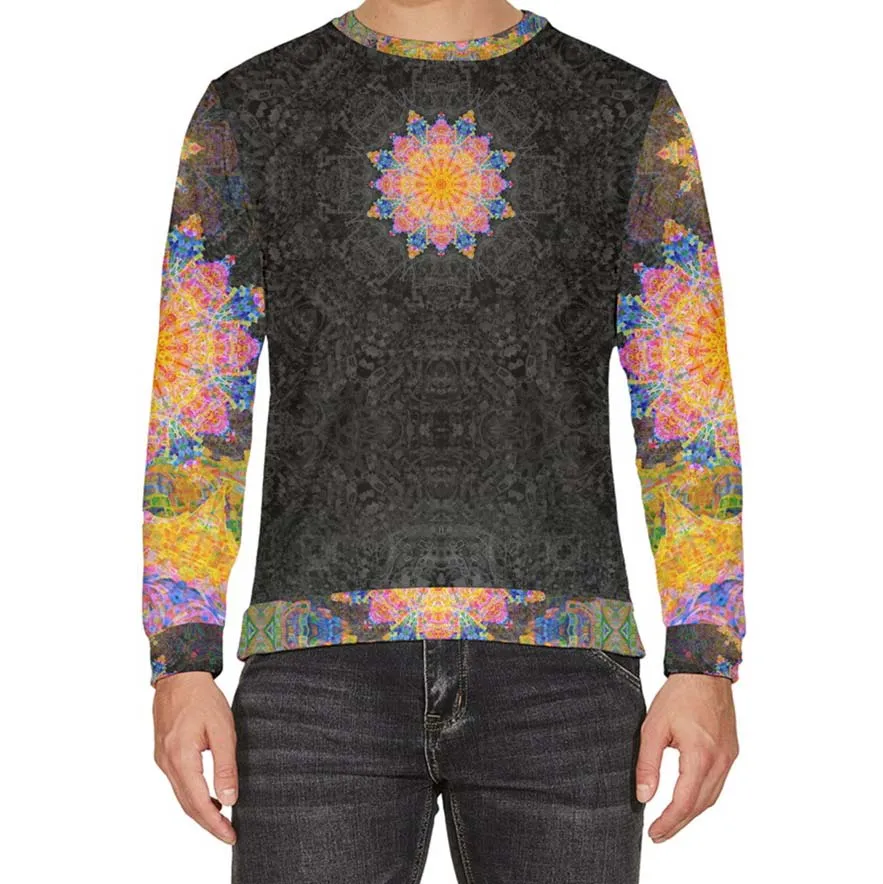 Traveling Galaxies Velour Sweater