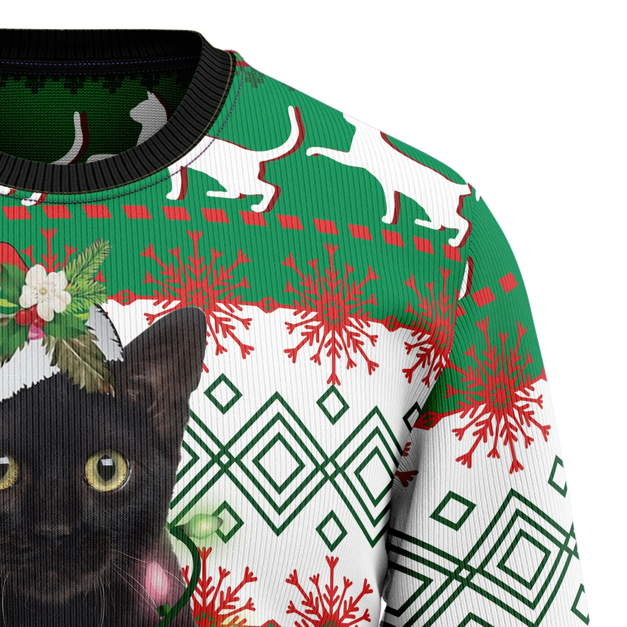 Ugly Christmas Sweater JulesRoche All-Over Print Premium Warm