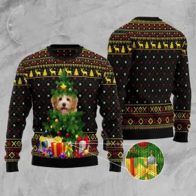 Ugly Sweater JulesRoche All-Over Print Cotton-Acrylic Blend