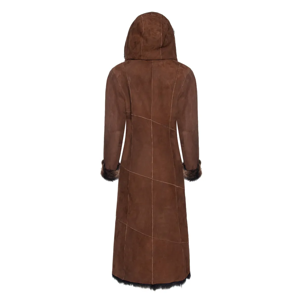 VAIL Long Toscana Shearling Coat