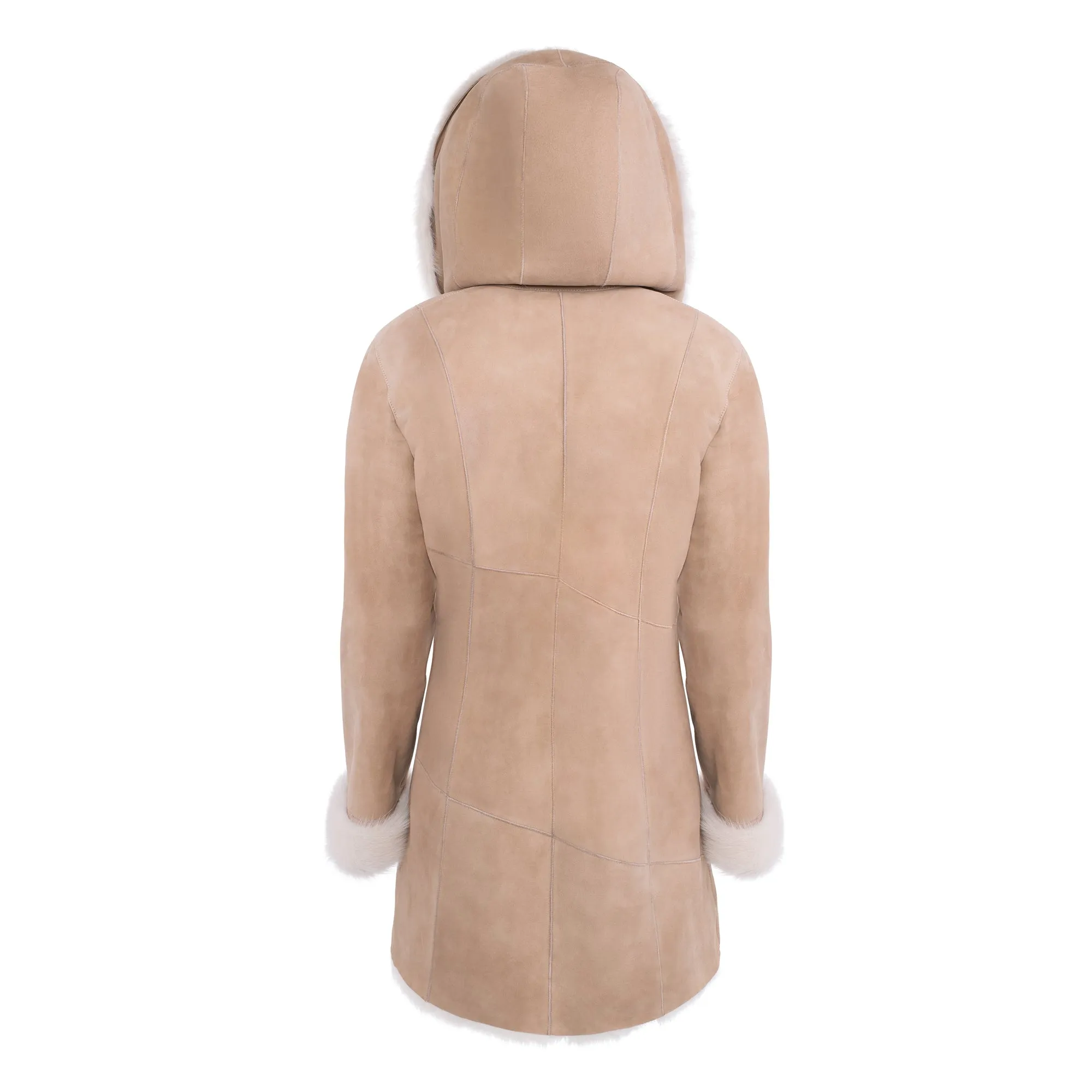 VAIL Long Toscana Shearling Coat