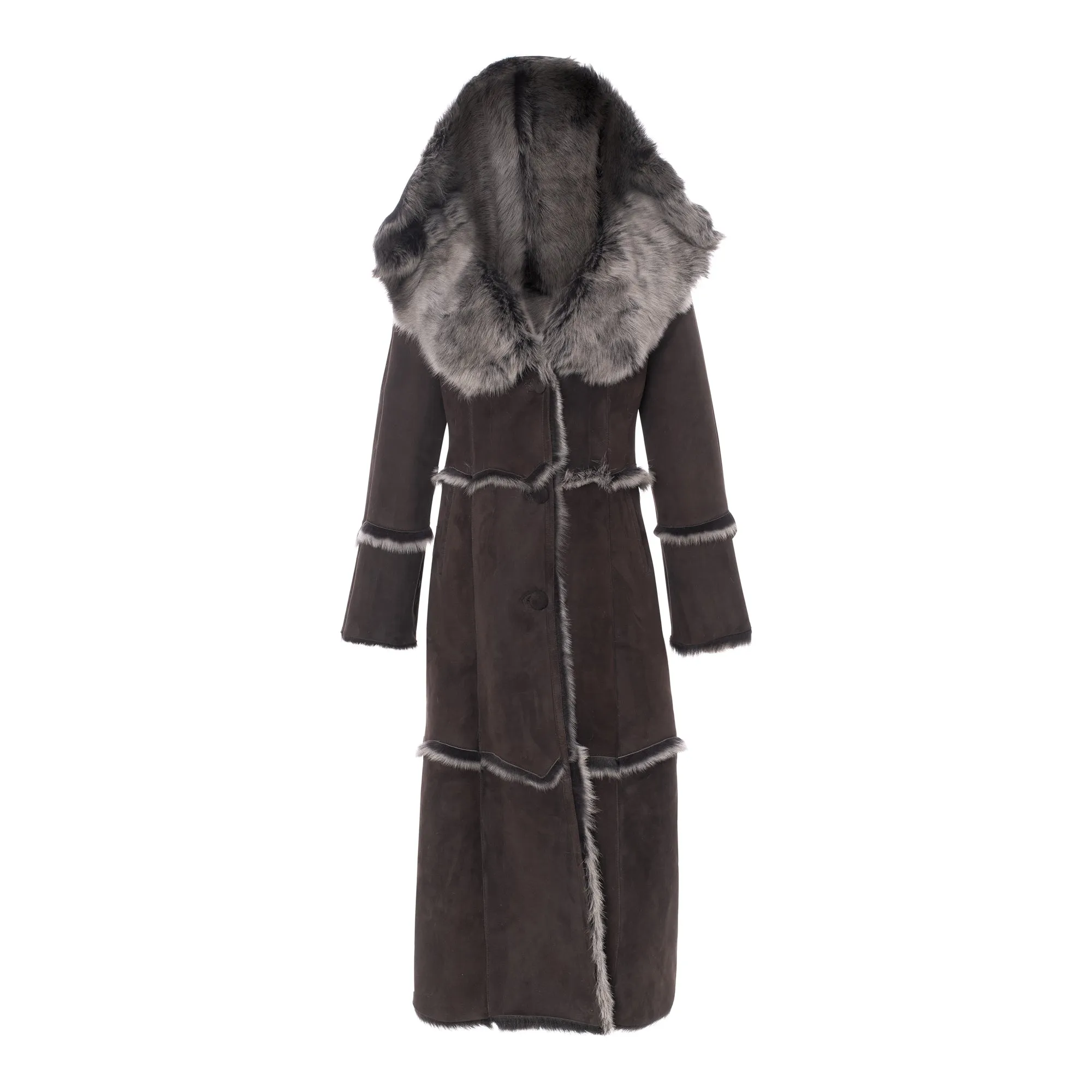 VAIL Long Toscana Shearling Coat