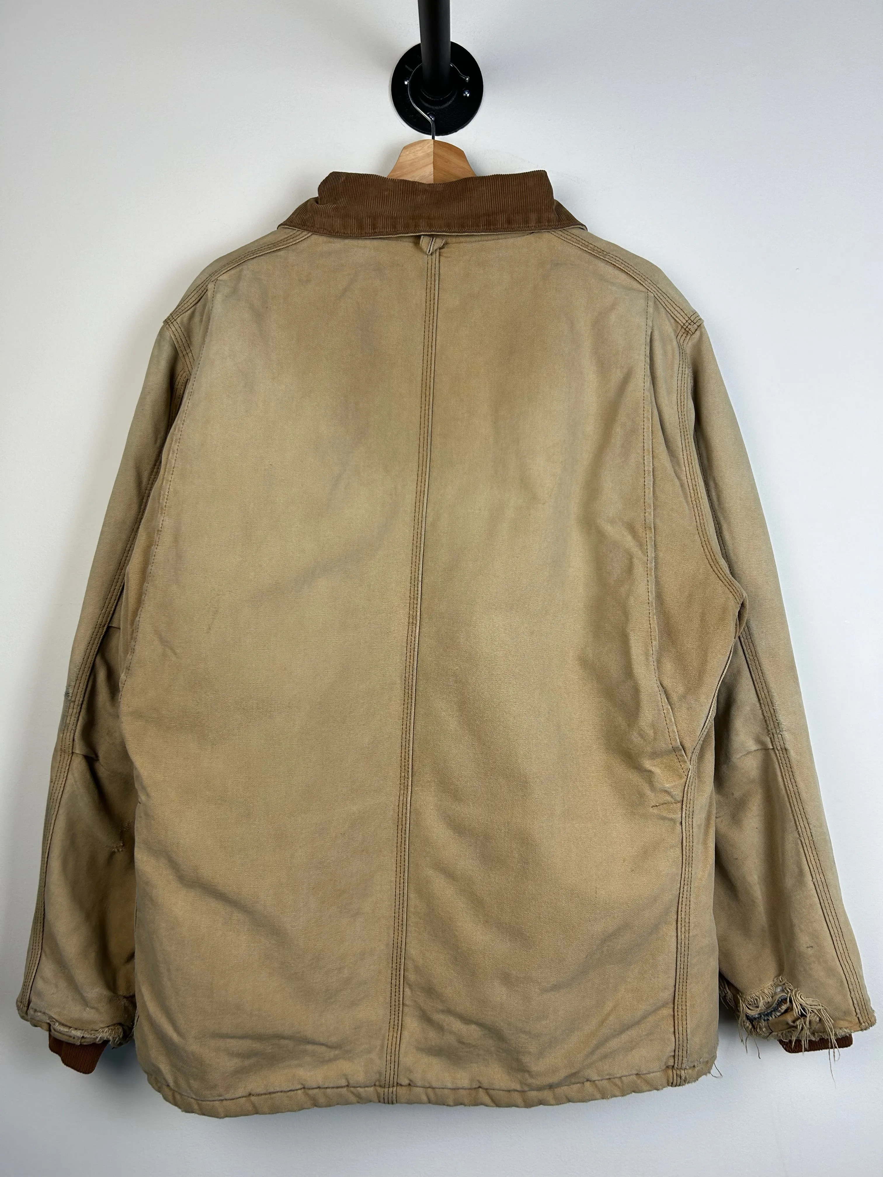 Vintage Carhartt Arctic Faded Beige Jacket C0186