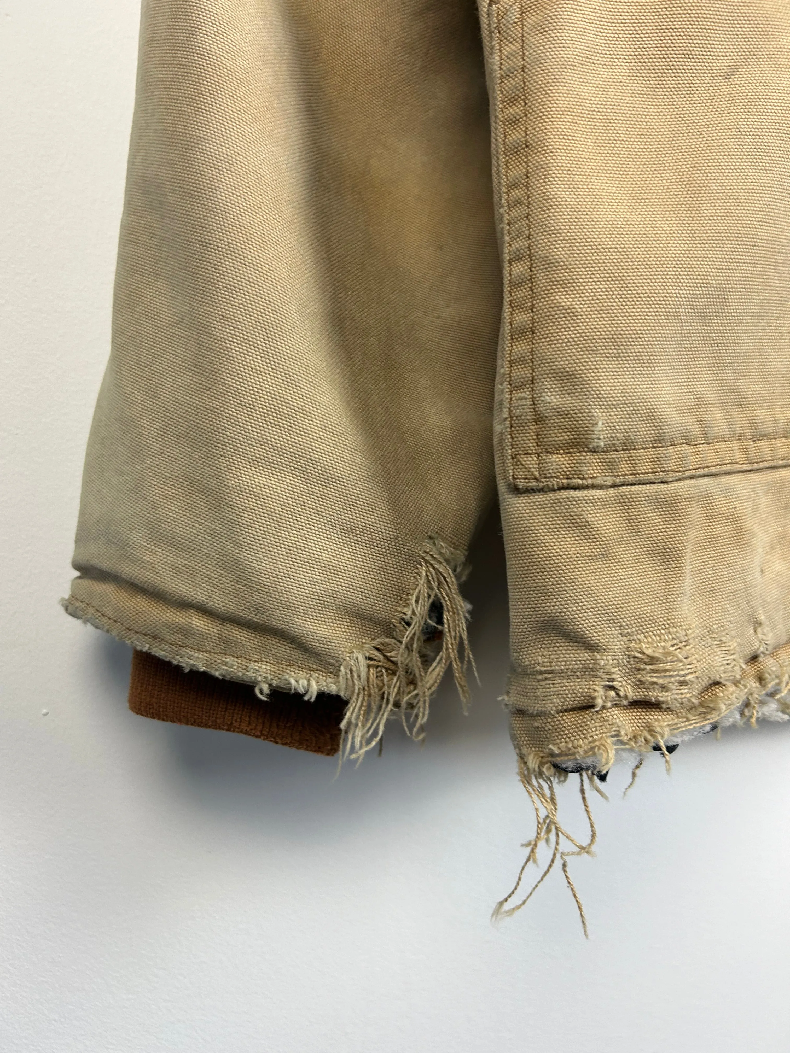 Vintage Carhartt Arctic Faded Beige Jacket C0186