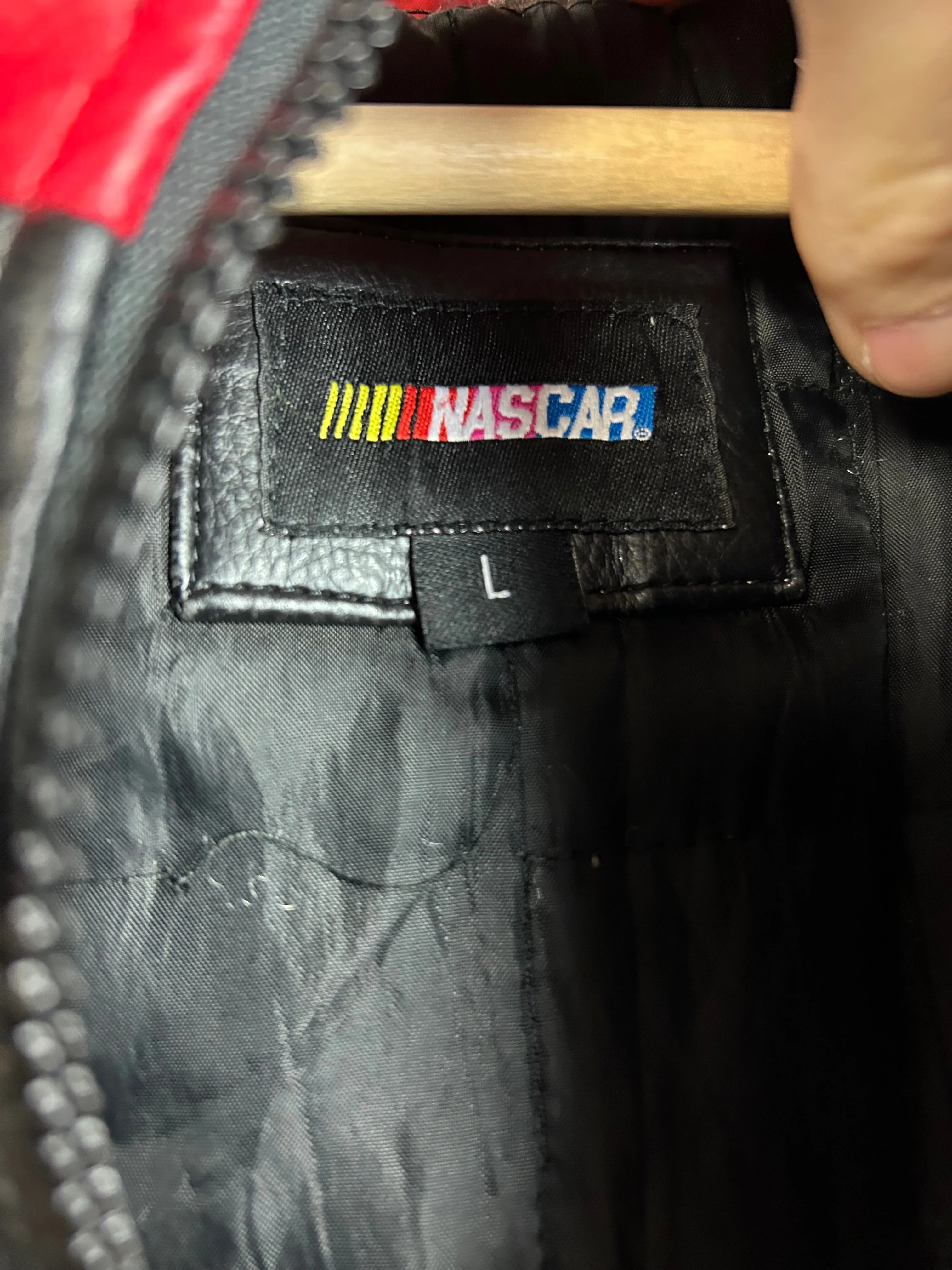 Vintage Nascar Sprint Cup Series Kevin Harvick Leather Racing Jacket