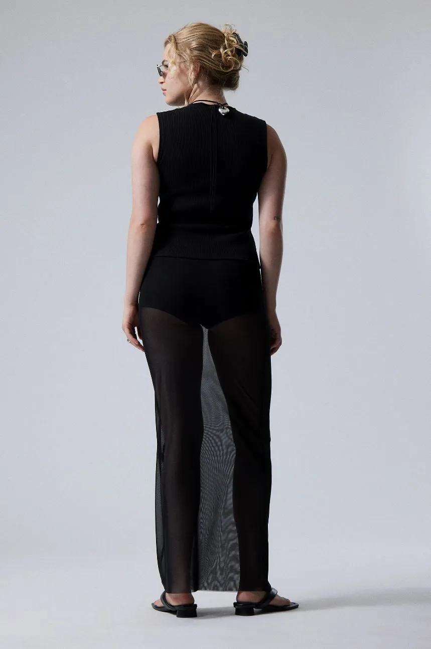 Weekday / Damen-Rock / Mesh Maxi Skirt
