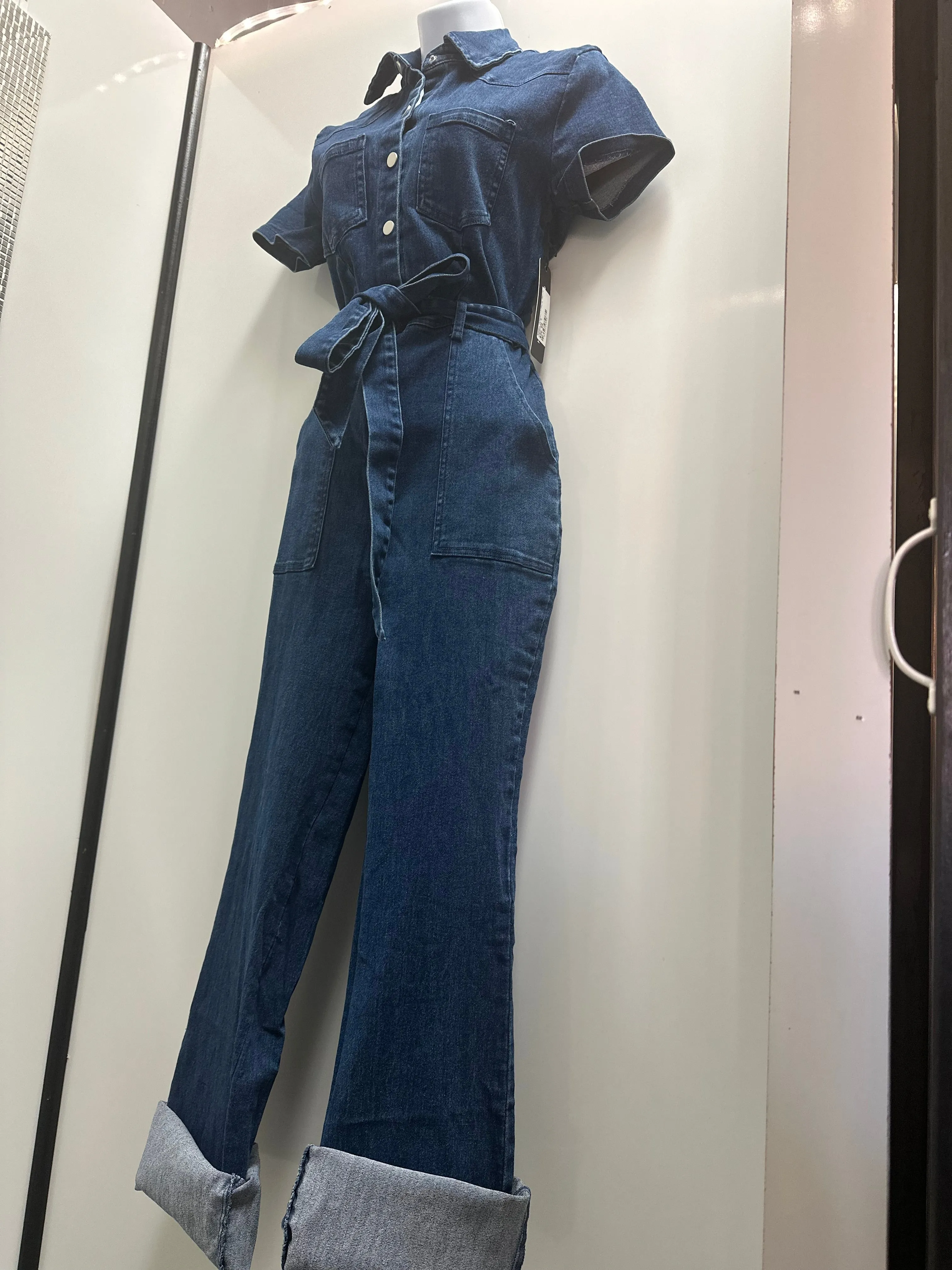 Women Jumpsuit/Dark Denim-HMP40842