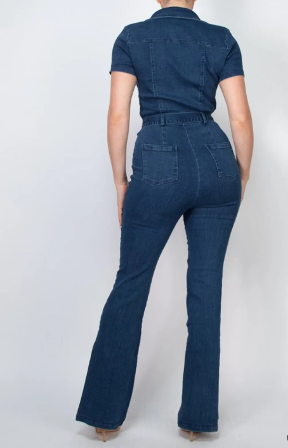 Women Jumpsuit/Dark Denim-HMP40842
