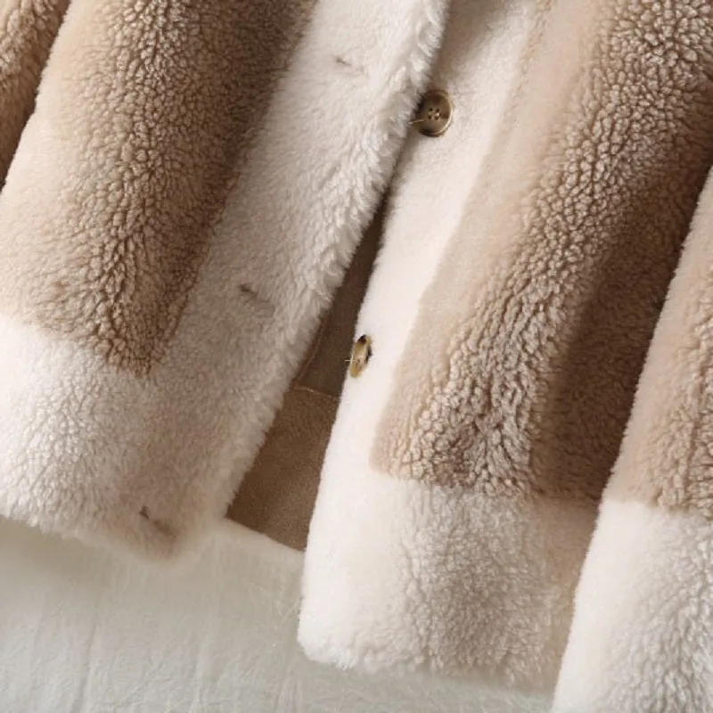 Women's Winter Warm Slim Wool Short Coat